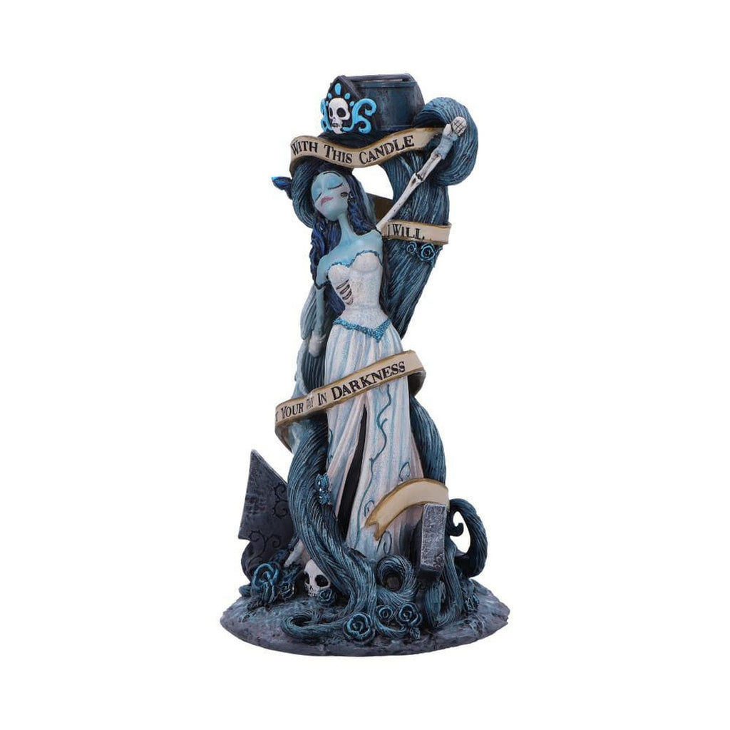 Produktbild Corpse Bride - Hochzeit mit einer Leiche Kerzenständer With This Candle Vow 19 cm