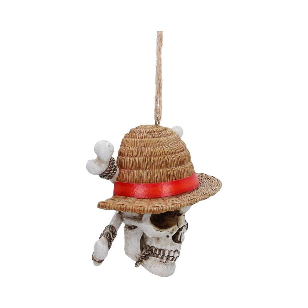 Produktbild One Piece Christbaumanhänger Luffy Jolly Roger 7 cm