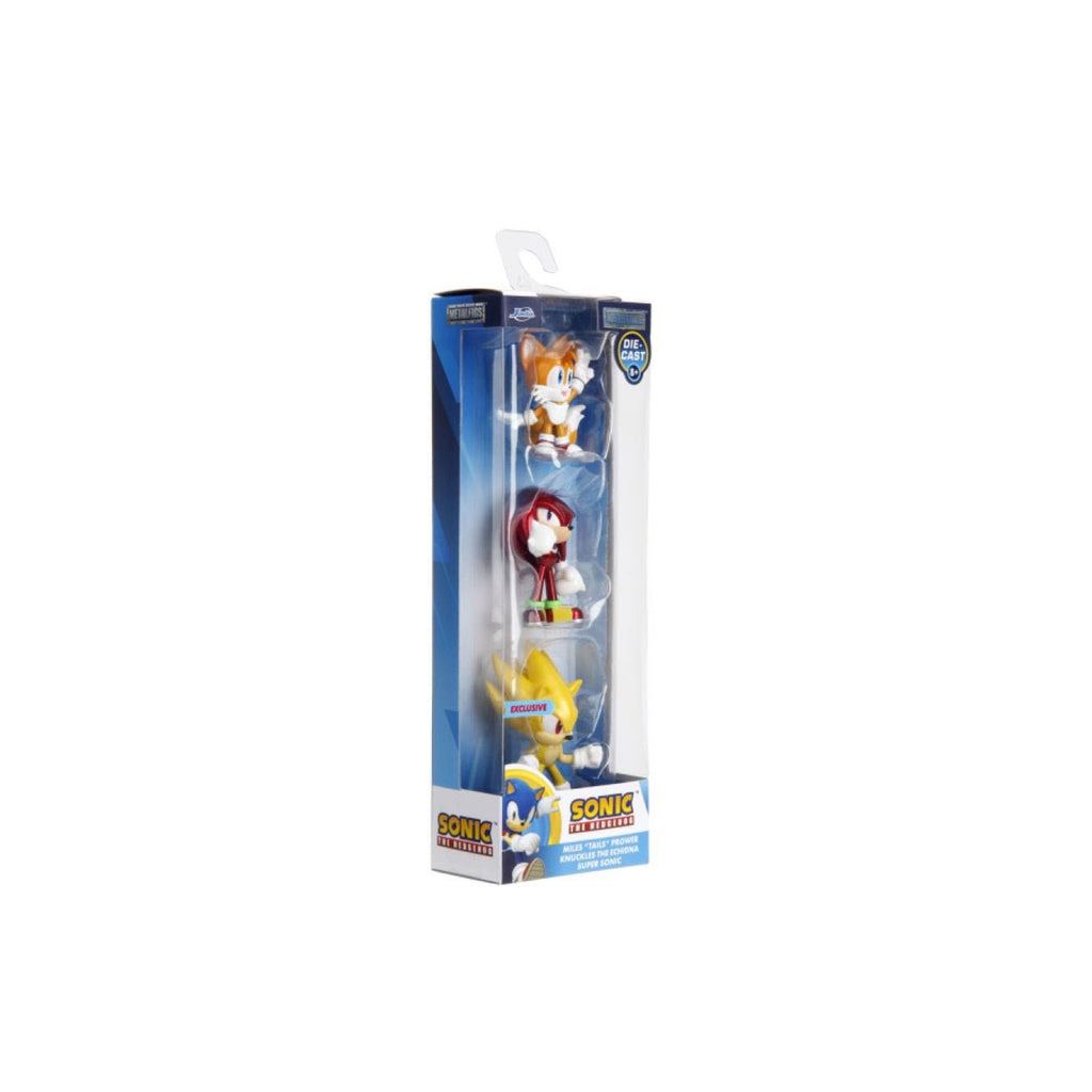Produktbild Sonic the Hedgehog Nano Metalfigs Diecast Minifiguren 3-er Pack 5 cm