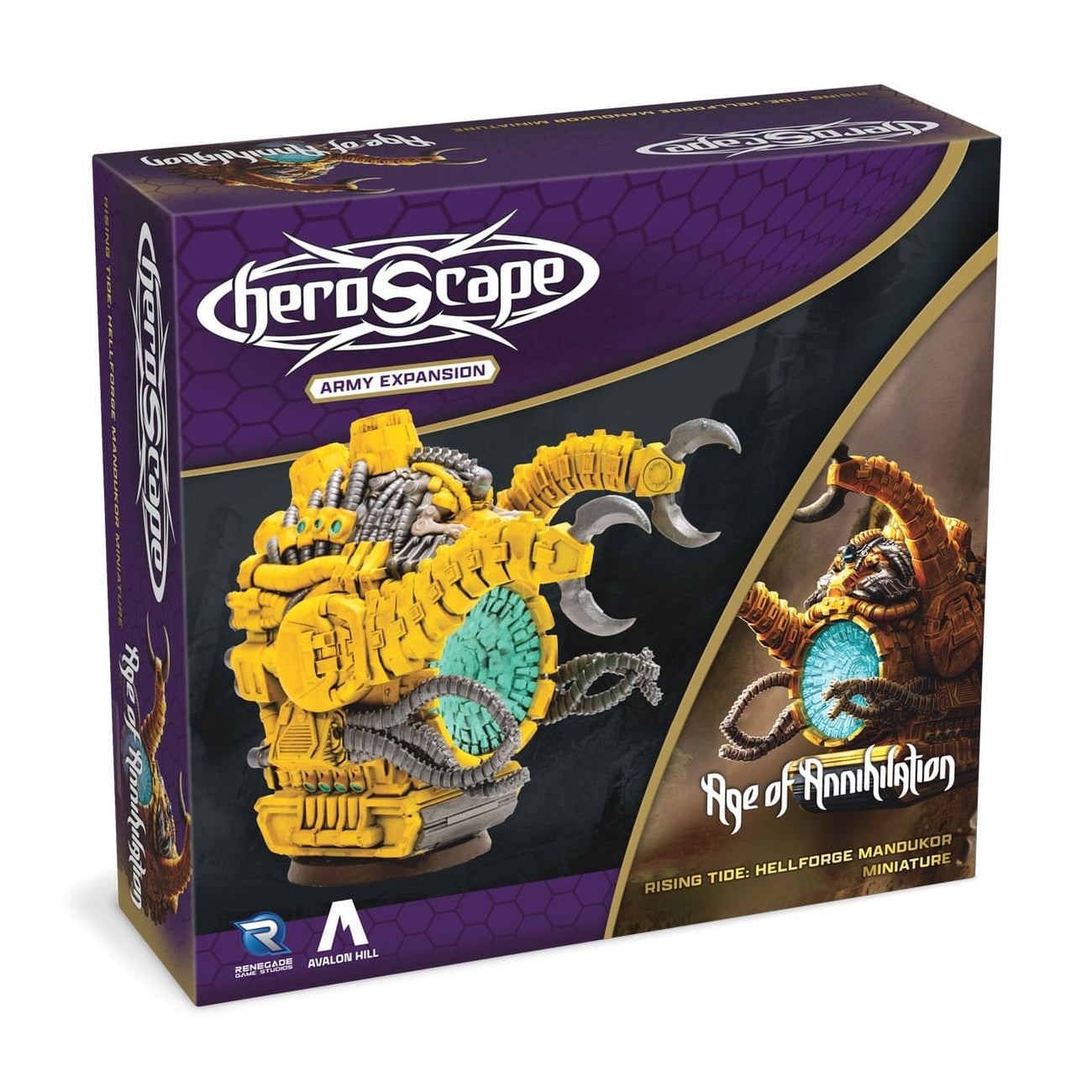 Produktbild Heroscape Erweiterung Rising Tide - Hellforge Mandukor Army *Englische Version*