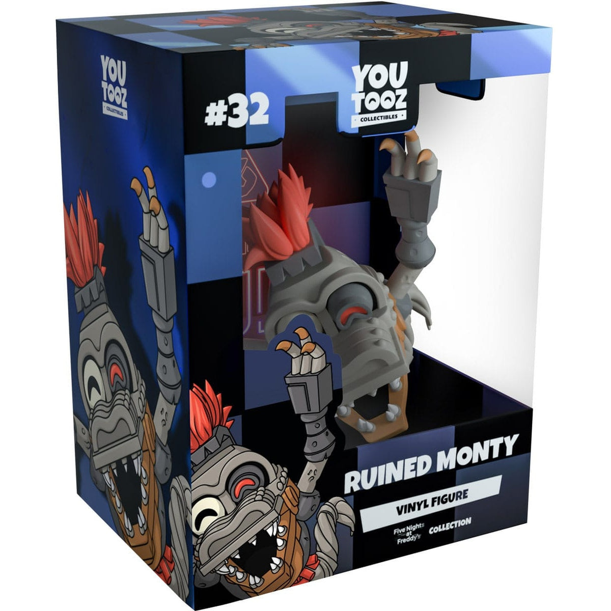 Produktbild Five Nights at Freddy's Vinyl Figur Ruined Monty 11 cm