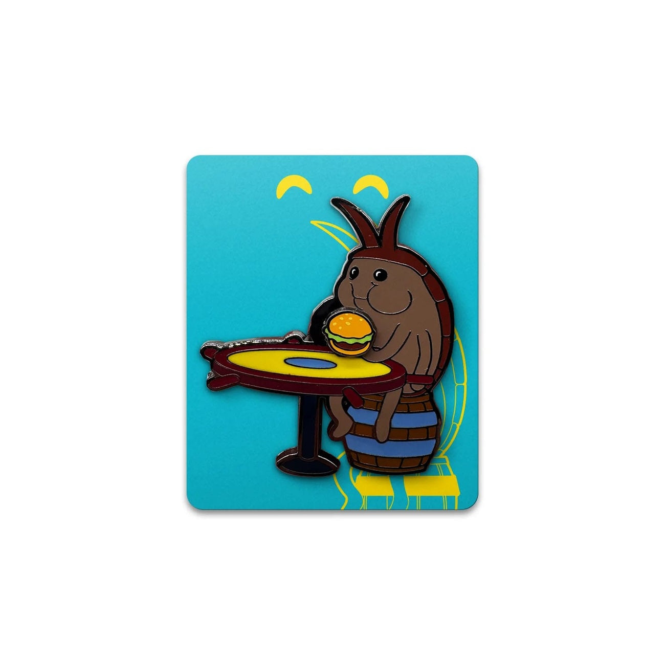 Produktbild SpongeBob Schwammkopf Ansteck-Pin Cockroach 5 cm