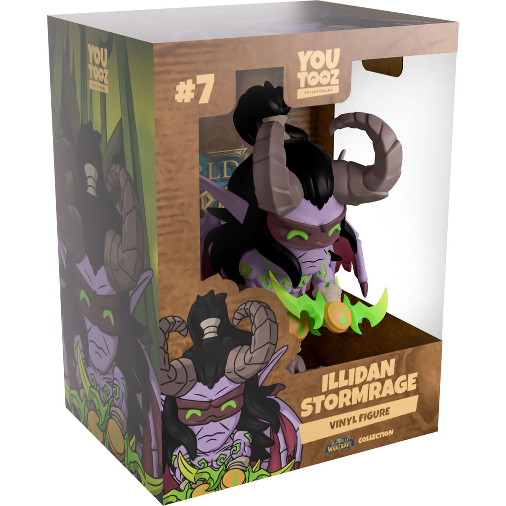 Produktbild World of Warcraft Vinyl Figur Illidan Stormrage 13 cm