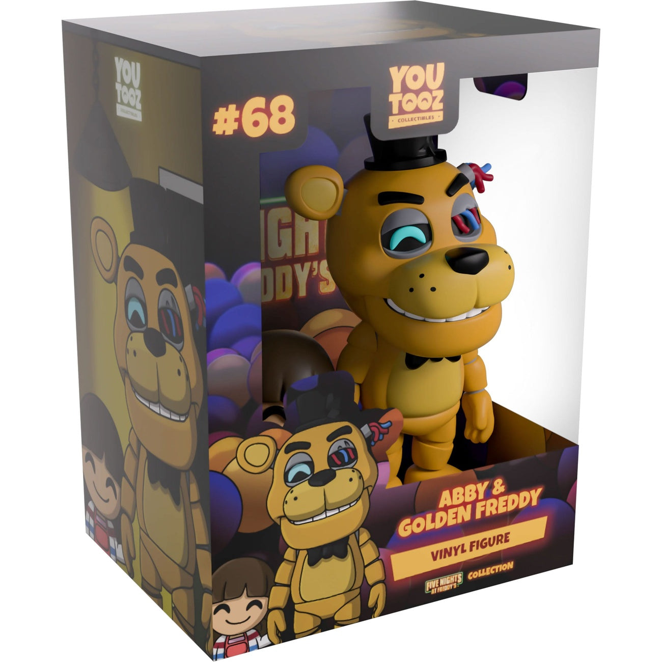 Produktbild Five Nights at Freddys Vinyl Figur Abby & Golden Freddy 11 cm