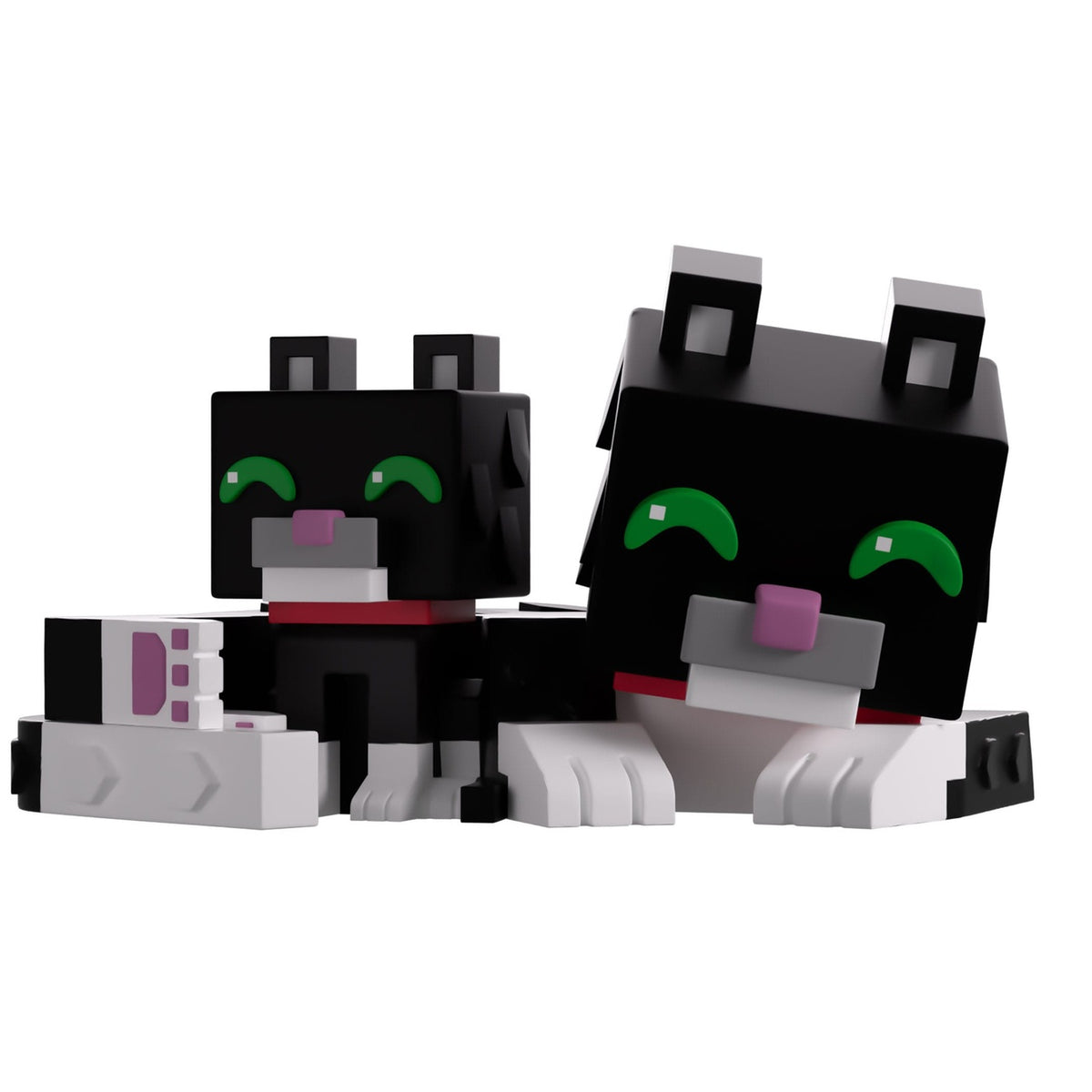 Produktbild Minecraft Vinyl Figur Tuxedo Cat 6 cm