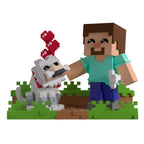 Produktbild Minecraft Vinyl Figur Taming a Wolf 10 cm