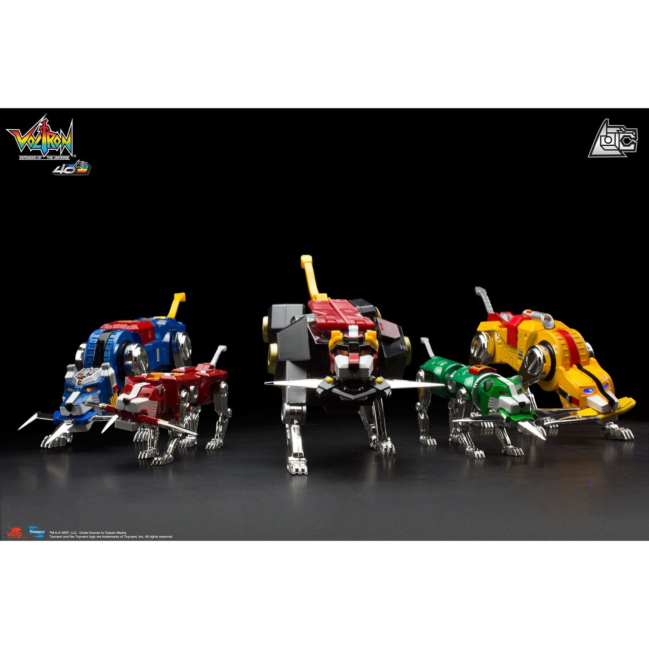 Product image Voltron Action Figure Gift Set 40th Anniversary Collector's Edition 27 cm