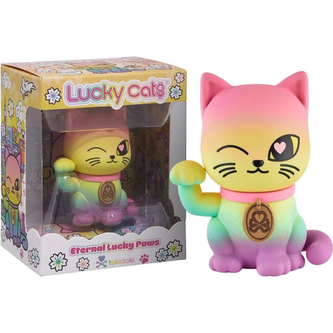 Produktbild Lucky Cats Window Box Figur Eternal Lucky Paws 6 cm