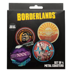Produktbild Borderlands Untersetzer 4er-Pack