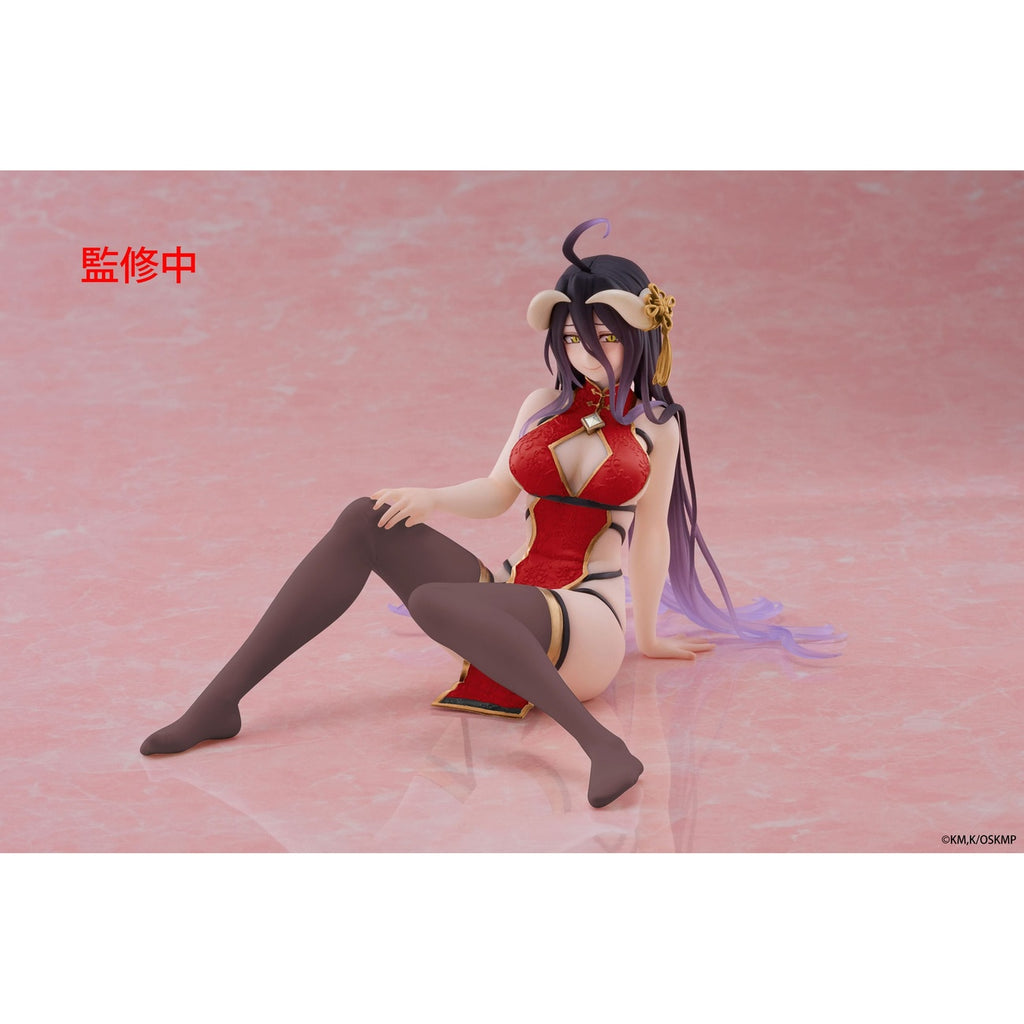 Produktbild Overlord PVC Statue Desktop Cute Figure Albedo Chinese Dress Ver. Renewal 13 cm