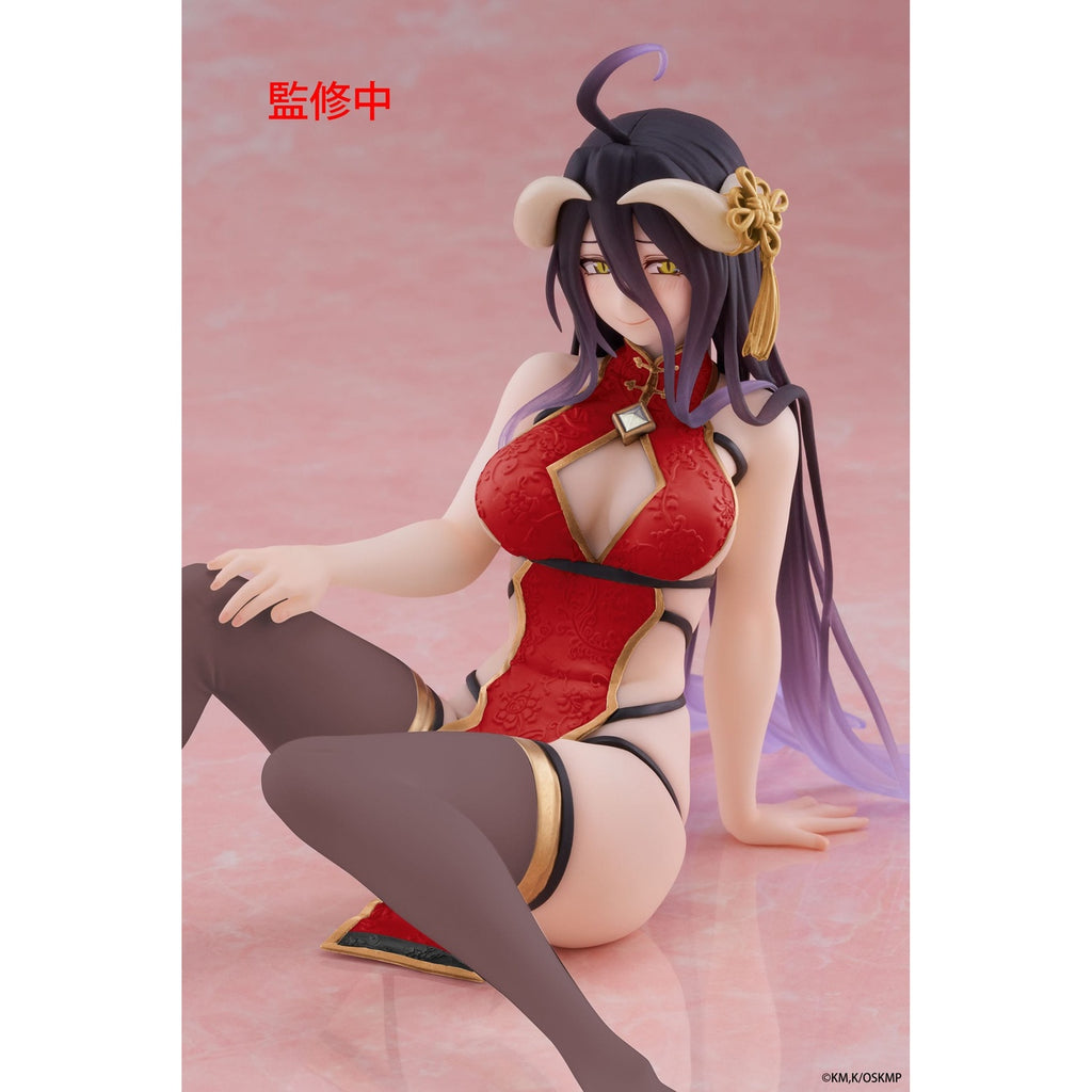 Produktbild Overlord PVC Statue Desktop Cute Figure Albedo Chinese Dress Ver. Renewal 13 cm