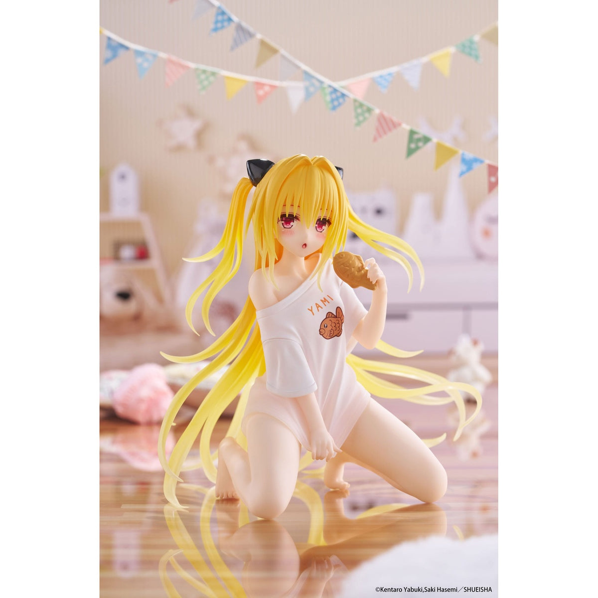 Produktbild To Love-Ru Darkness PVC Statue Desktop Cute Figure Golden Darkness Roomwear Ver. 13 cm