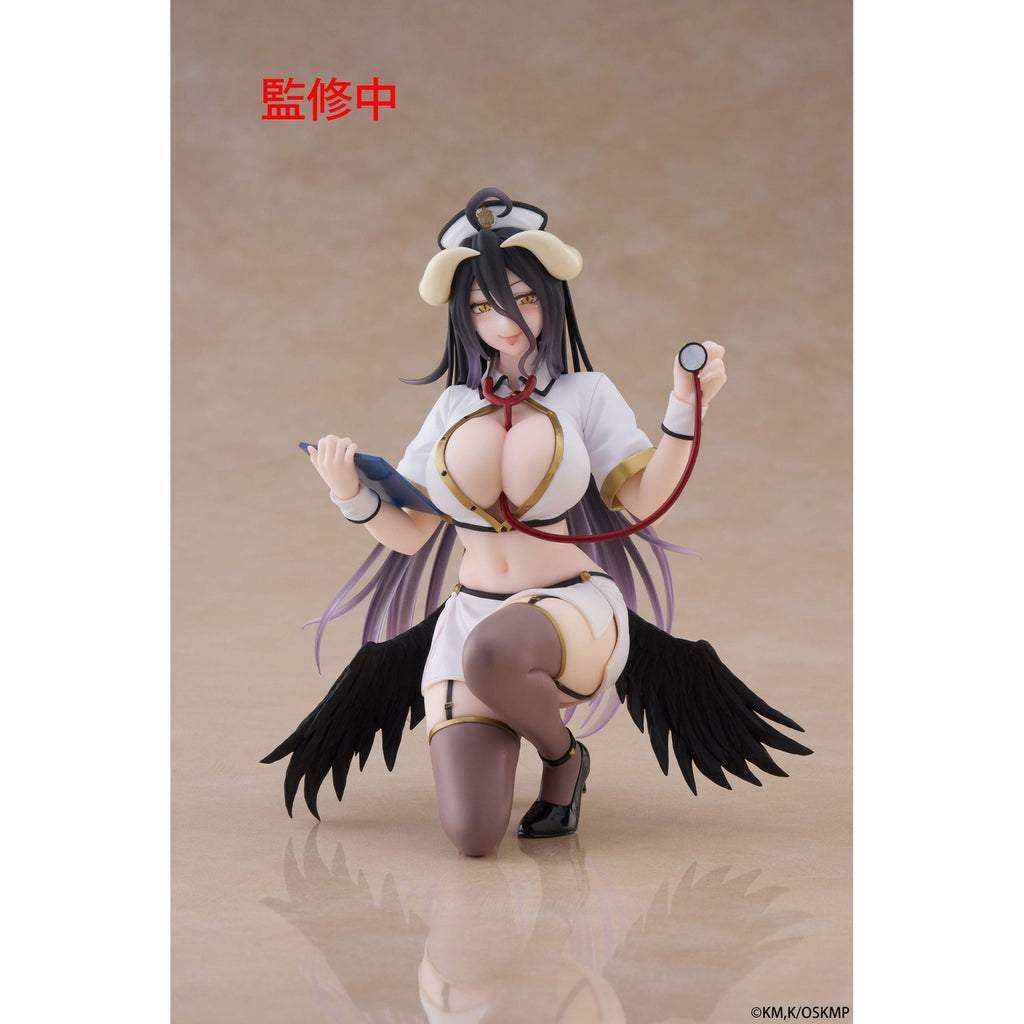Product image Overlord PVC Statue Desktop Cute Figure Albedo Nurse Ver. Renewal 13 cm