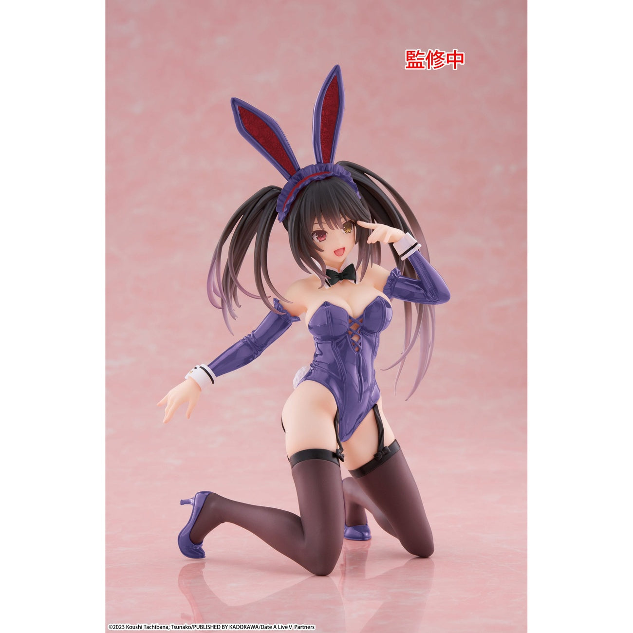 Produktbild Date A Live V PVC Statue Desktop Cute Figure Kurumi Tokisaki Bunny Ver. Renewal 13 cm