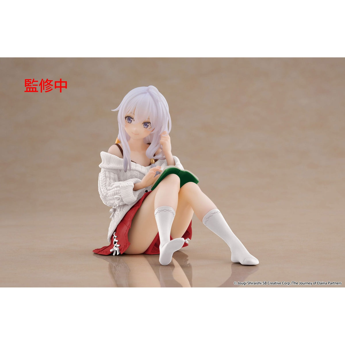 Produktbild Wandering Witch: The Journey of Elaina PVC Statue Desktop Cute Figure Elaina Casual Clothes Ver. Renewal 13 cm