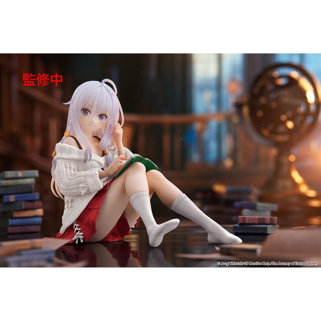 Produktbild Wandering Witch: The Journey of Elaina PVC Statue Desktop Cute Figure Elaina Casual Clothes Ver. Renewal 13 cm