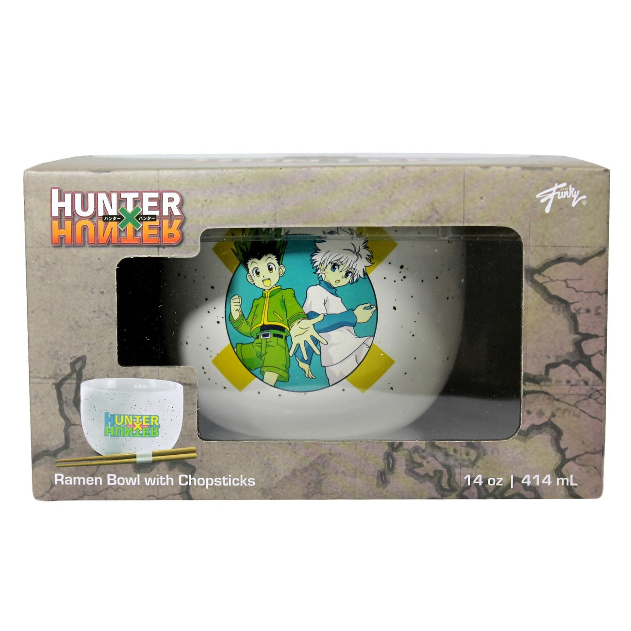 Produktbild Hunter x Hunter Ramen-Schüssel mit Stäbchen 414 ml
