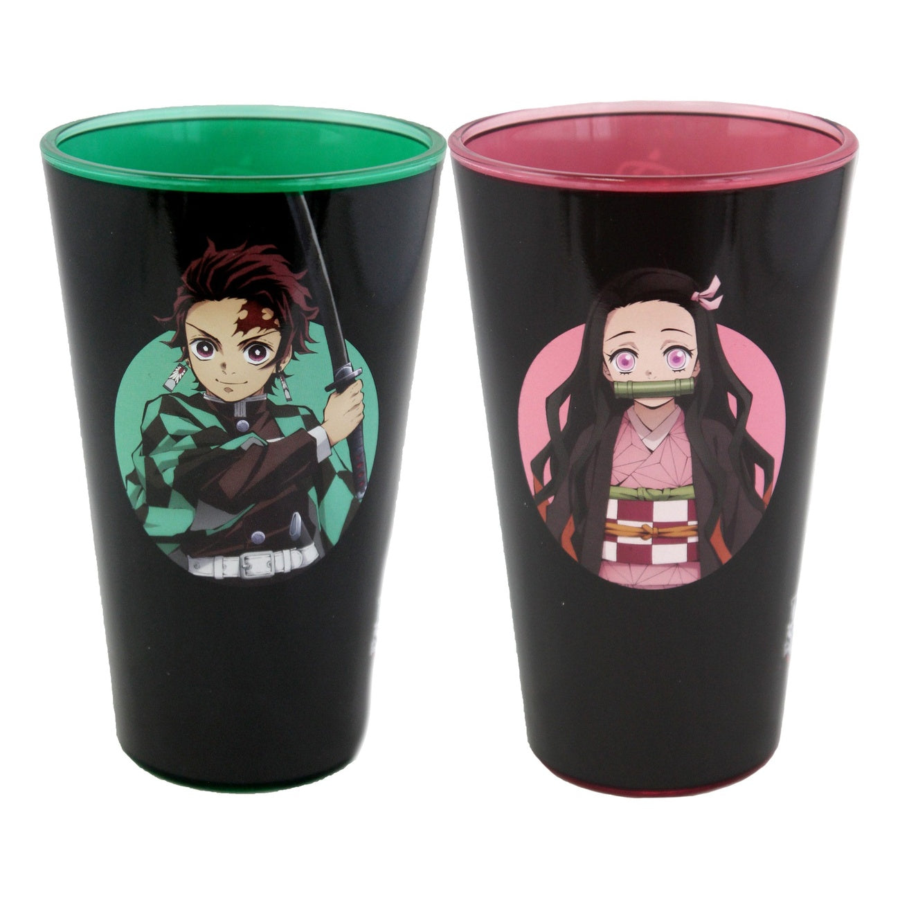 Product image Demon Slayer Drinking Glasses 2-Pack Tanjiro & Nezuko 473 ml