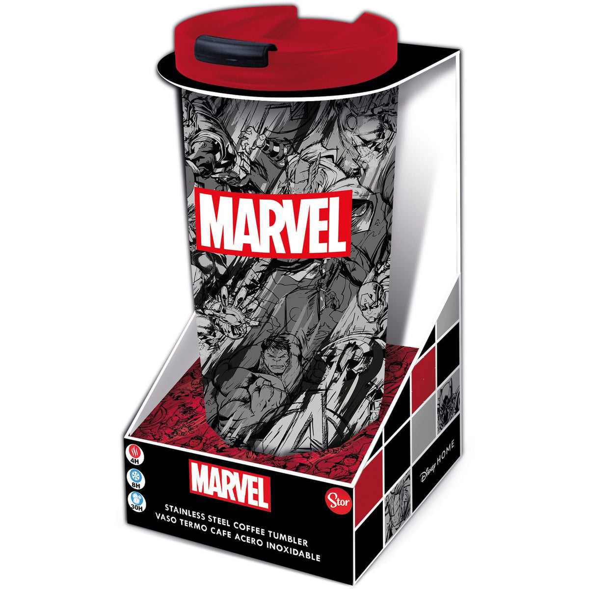 Produktbild Marvel Edelstahl-Reisebecher Marvel Pattern