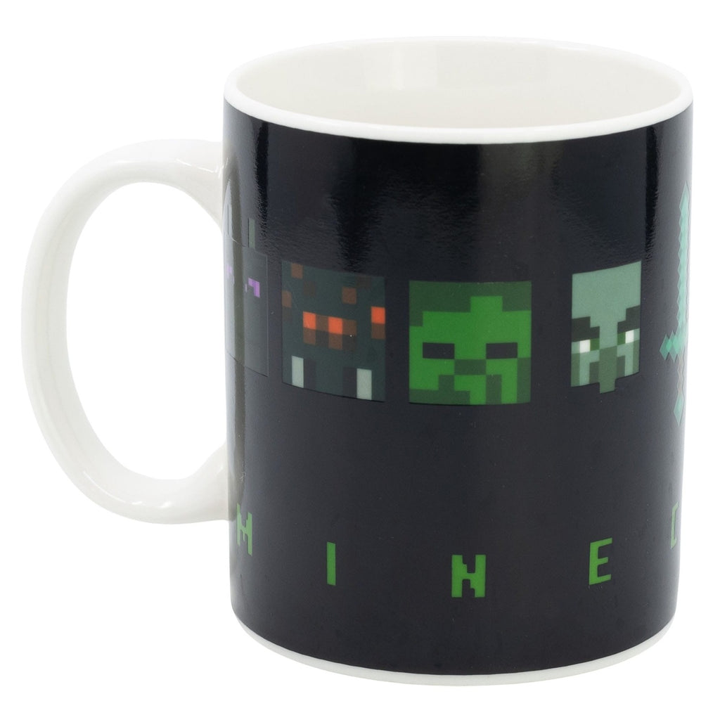 Produktbild Minecraft Tasse mit Thermoeffekt Squared Pattern 325 ml
