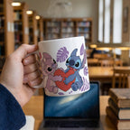 Produktbild Lilo & Stitch Tasse Angel & Stitch Heart 325 ml