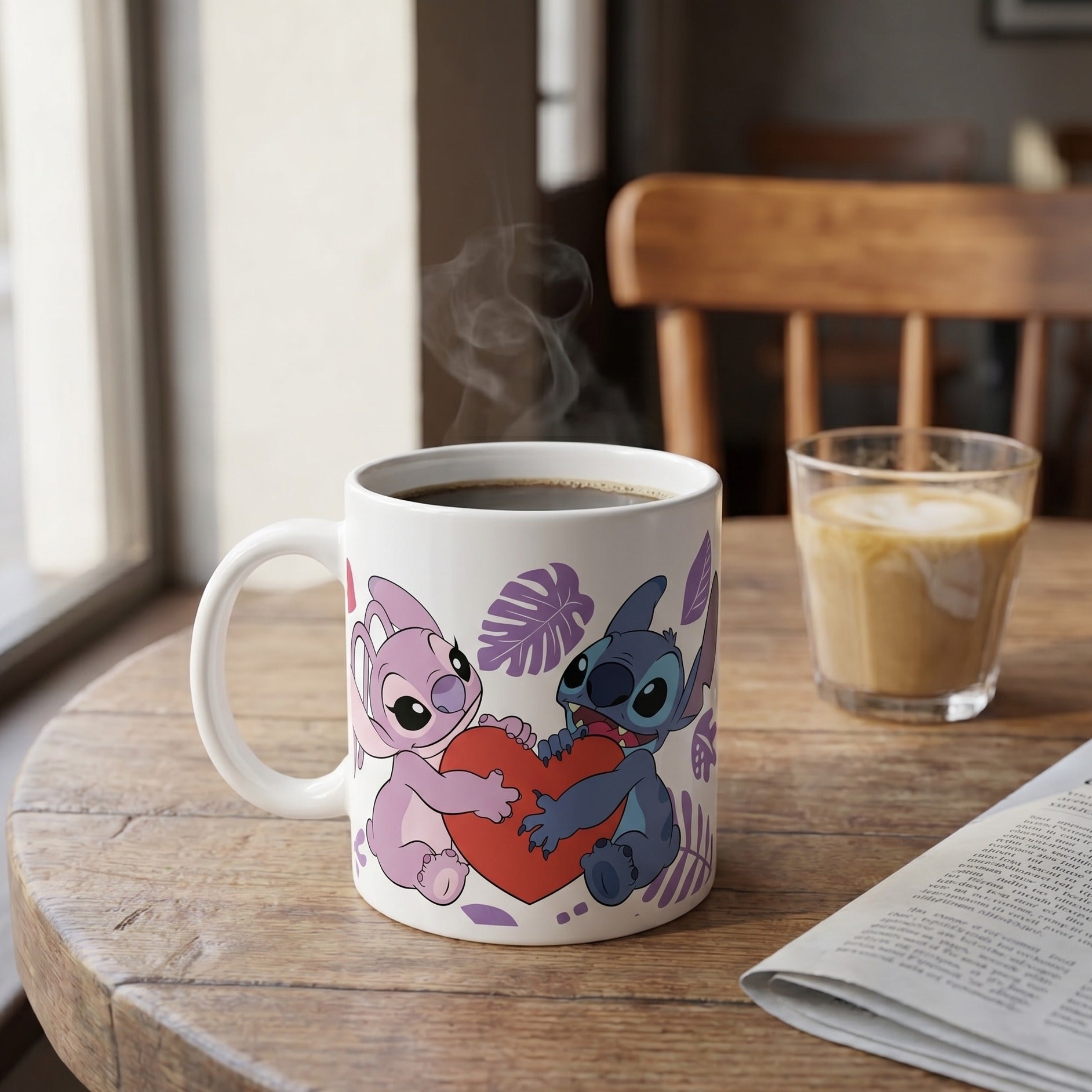 Produktbild Lilo & Stitch Tasse Angel & Stitch Heart 325 ml