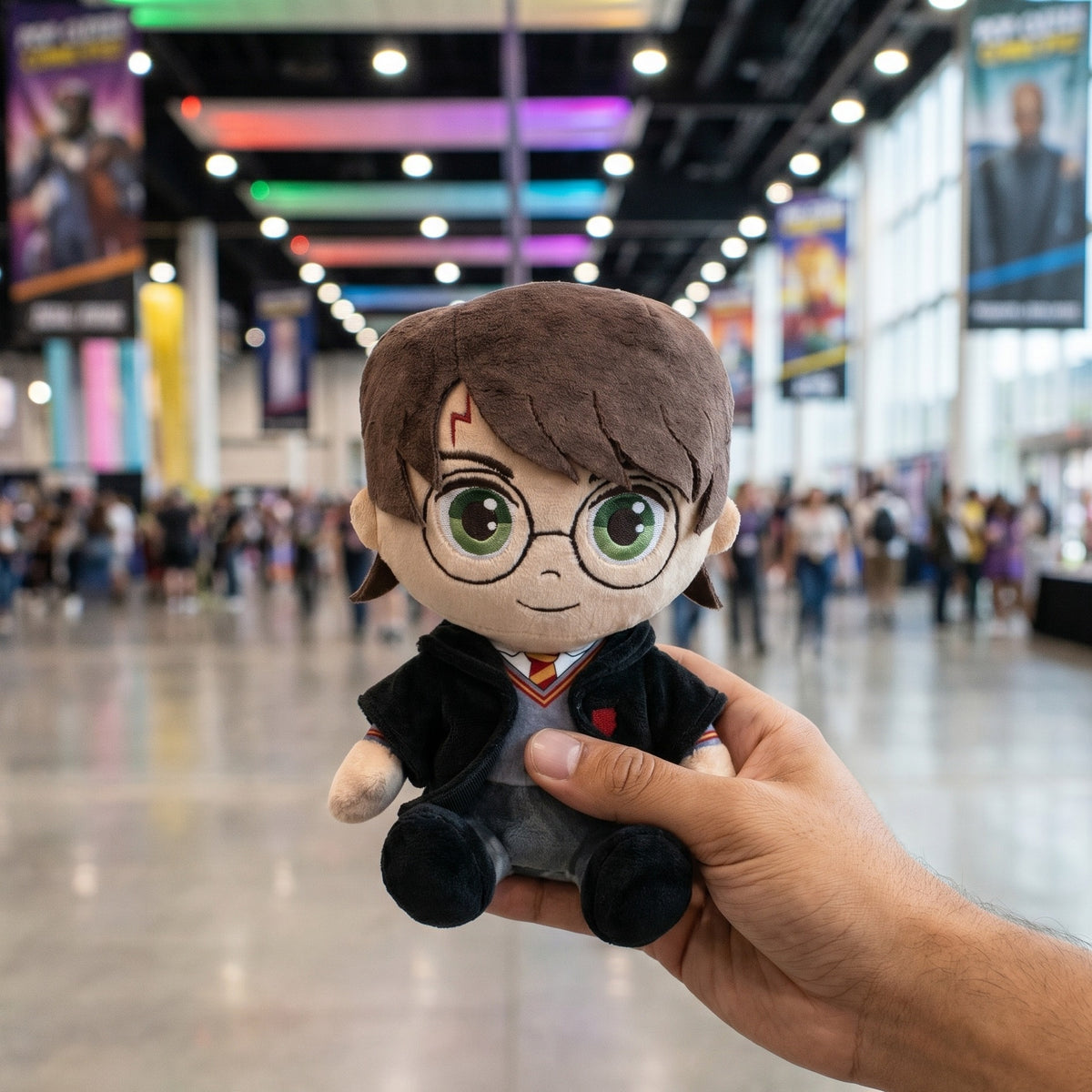 Produktbild Harry Potter Plüschfigur Magical Friends Harry 25 cm