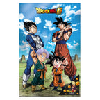 Produktbild Dragon Ball Super 3D Poster Battle of Gods Goku Vegeta Family 38 x 58 cm