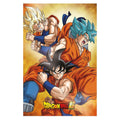 Produktbild Dragon Ball Super 3D Poster Champa Goku 38 x 58 cm
