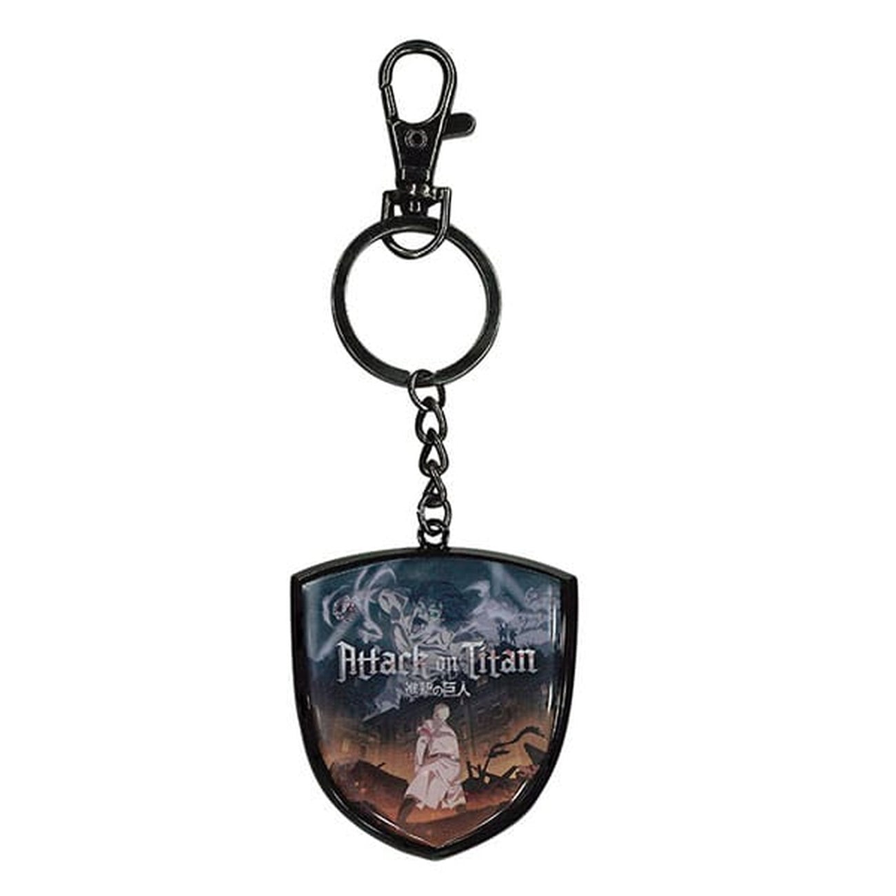 Produktbild Attack on Titan Metall-Schlüsselanhänger Colossal 7 cm