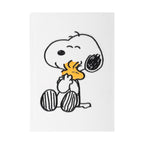 Produktbild Peanuts Premium Plüsch Notizbuch A5 Snoopy