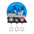 Produktbild Harry Potter Schlüsselbrett inkl. 3 Schlüsselanhänger