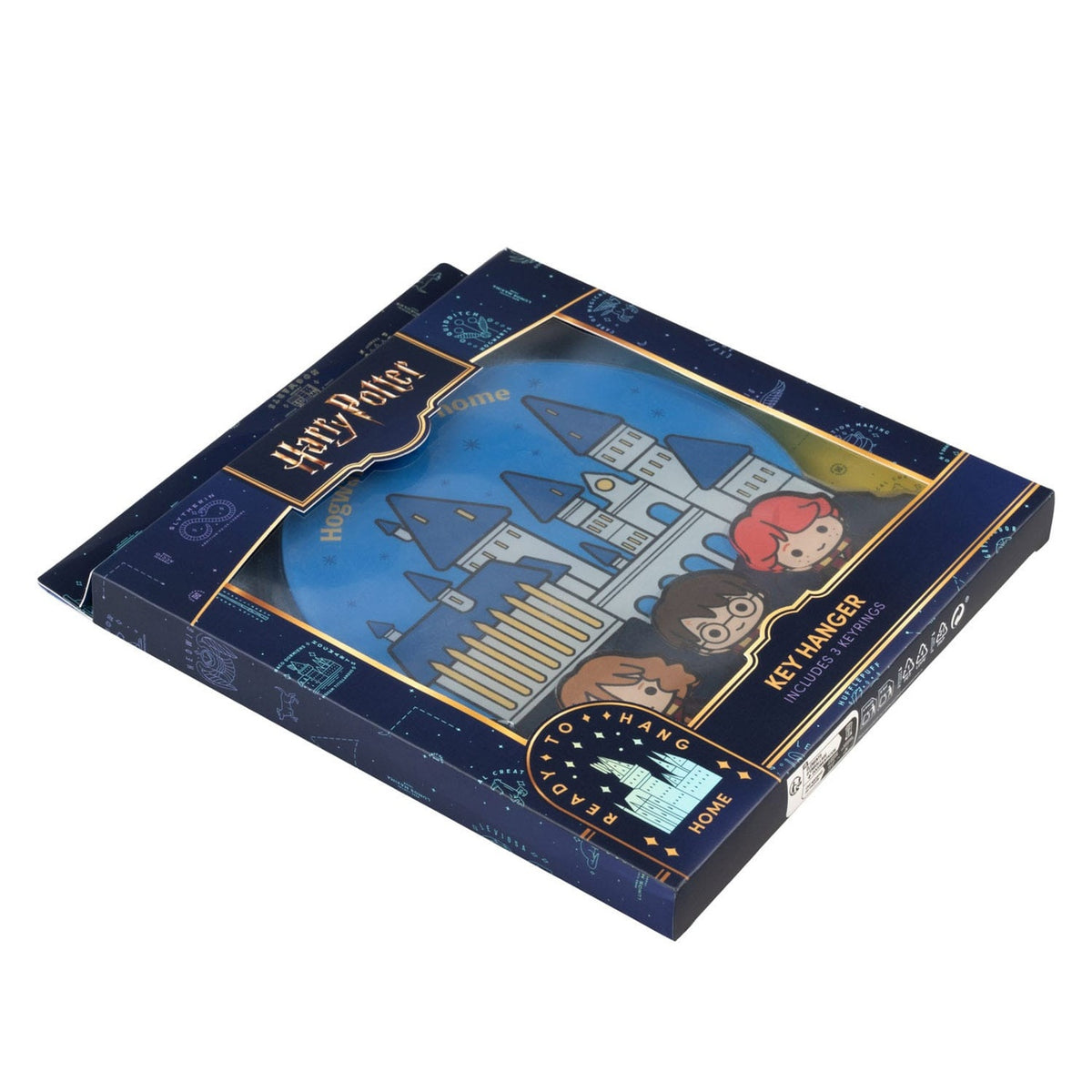 Produktbild Harry Potter Schlüsselbrett inkl. 3 Schlüsselanhänger