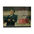 Produktbild Scarface Glasposter Say Hello 40 x 30 cm