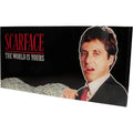Produktbild Scarface Glasposter The World Is Yours (Black Background) 60 x 30 cm