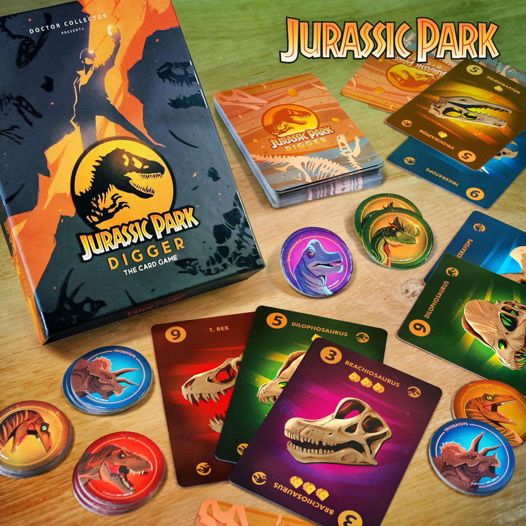 Produktbild Jurassic Park Kartenspiel Digger