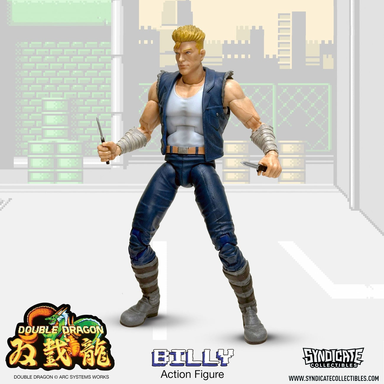 Produktbild Double Dragon Deluxe Actionfigur 1/12 Billy 18 cm