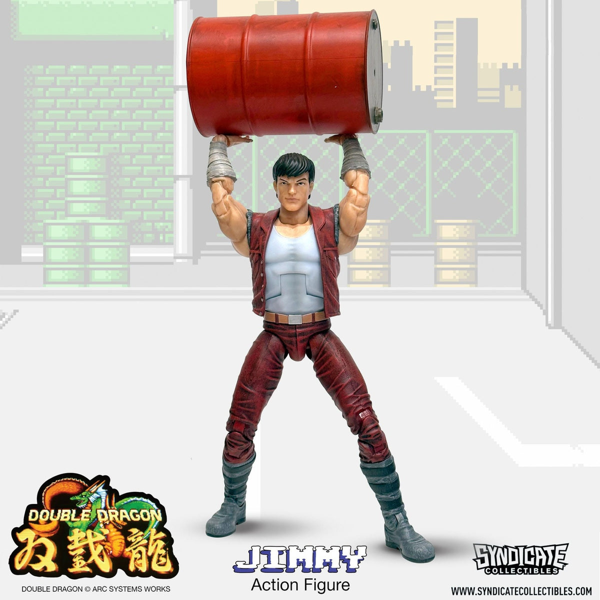 Produktbild Double Dragon Deluxe Actionfigur 1/12 Jimmy 18 cm