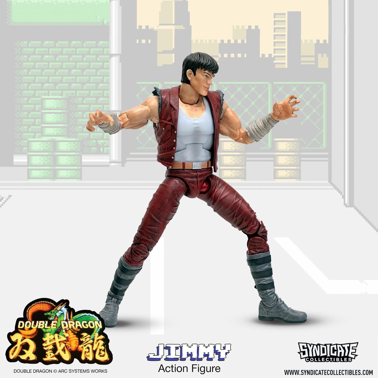 Produktbild Double Dragon Deluxe Actionfigur 1/12 Jimmy 18 cm