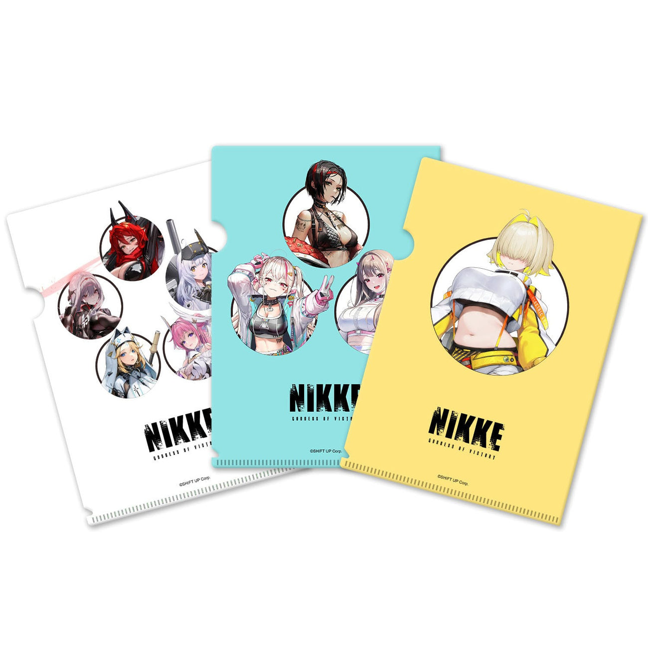Produktbild Goddess of Victory: Nikke Klarsichthüllen 3er-Set