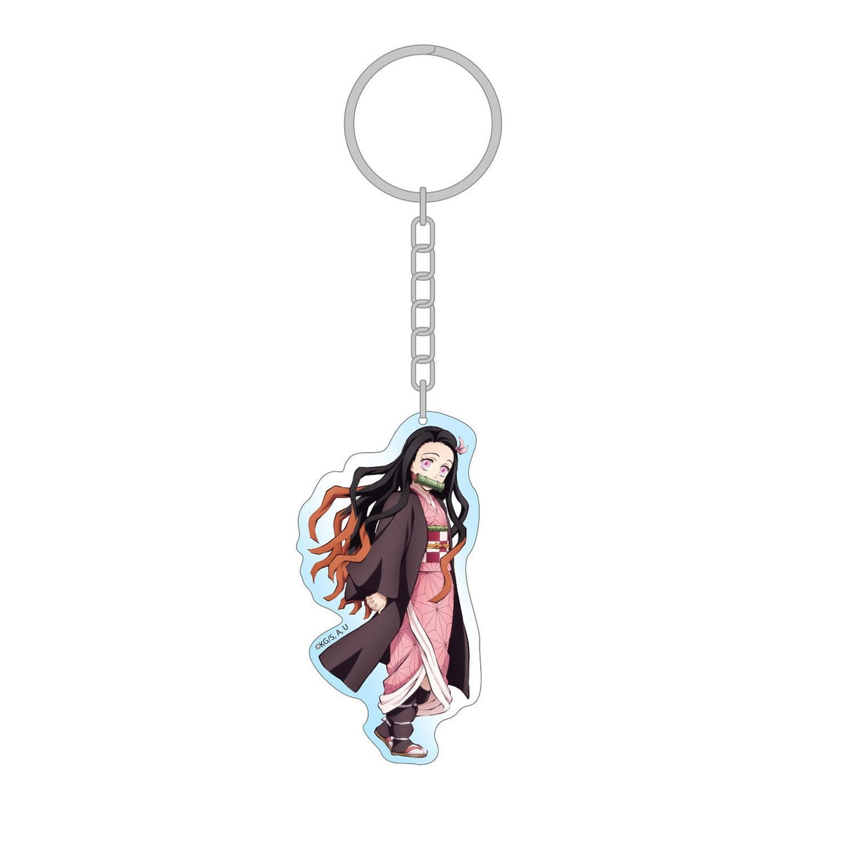 Produktbild Demon Slayer: Kimetsu no Yaiba Acryl Schlüsselanhänger Nezuko Holographic 7 cm