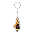 Produktbild Demon Slayer: Kimetsu no Yaiba Acryl Schlüsselanhänger Zenitsu Holographic 7 cm