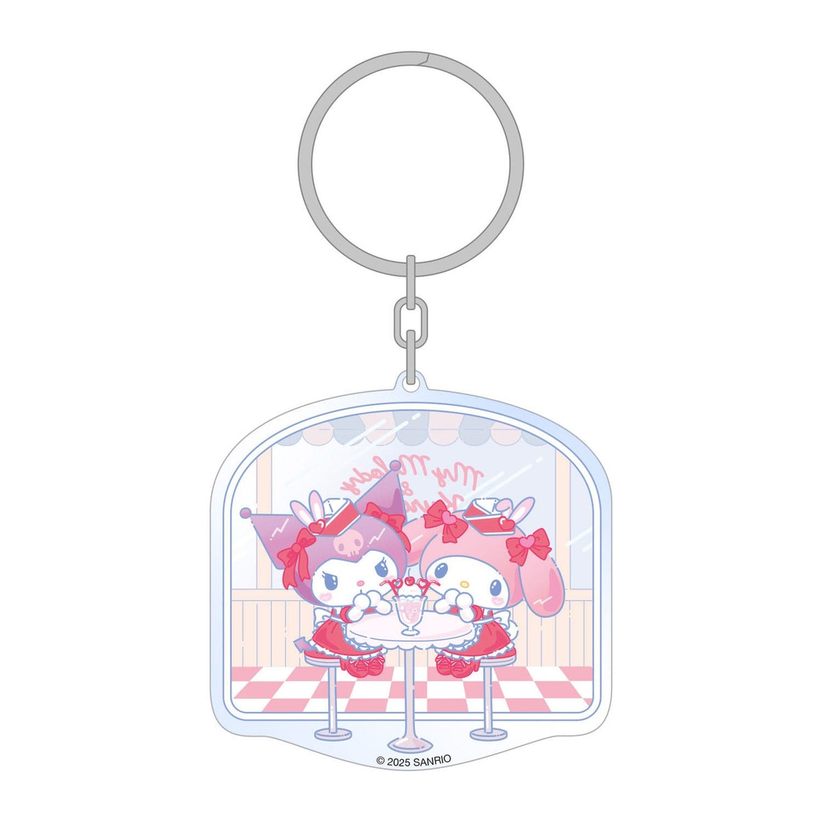 Product image Sanrio Acrylic Keychain Hello Kitty & Friends American Diner 6 cm