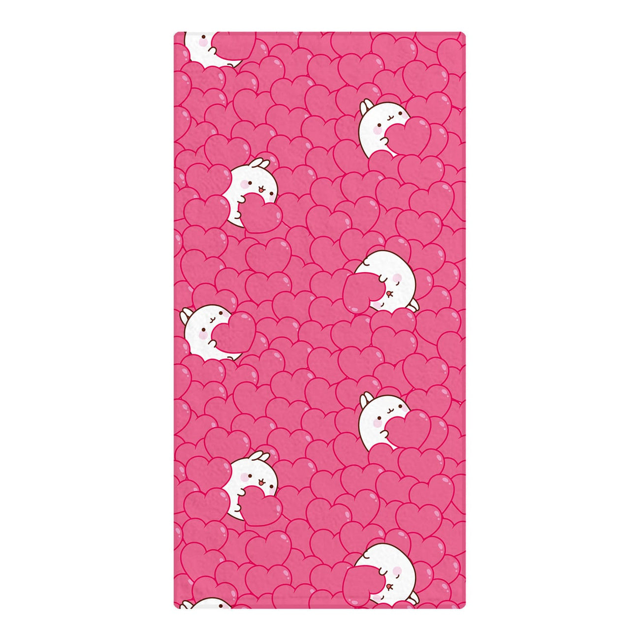 Produktbild Molang Handtuch Hearts 150 x 75 cm
