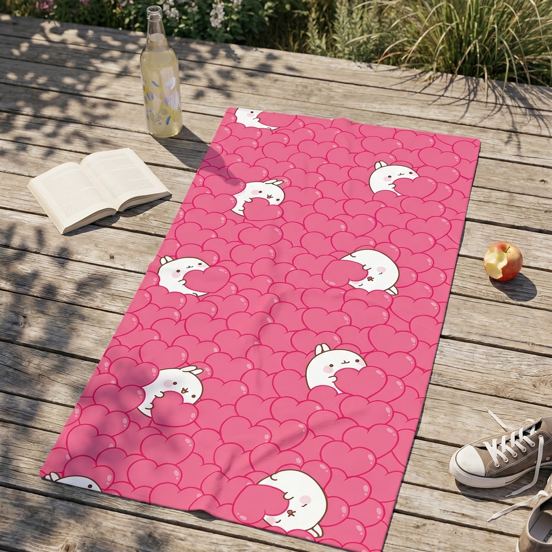 Produktbild Molang Handtuch Hearts 150 x 75 cm