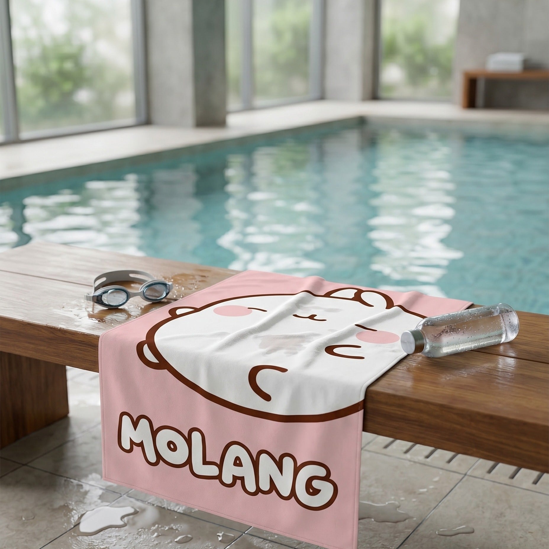 Produktbild Molang Handtuch Pink 150 x 75 cm