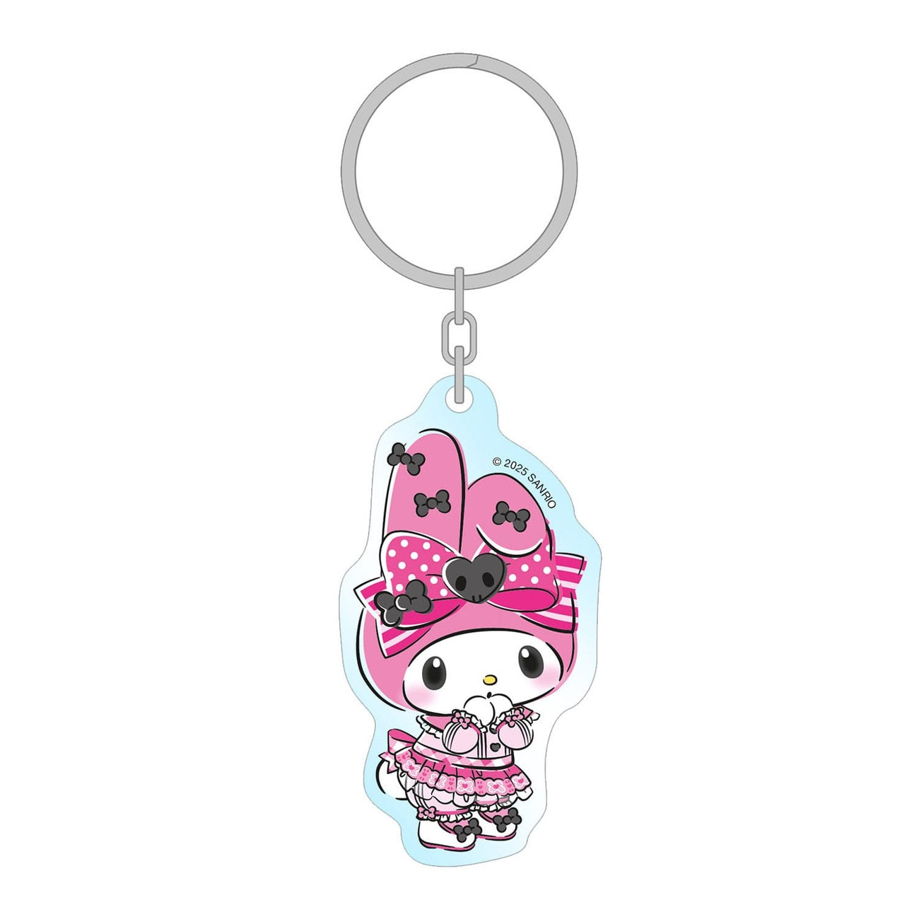 Product image Sanrio Pink Black Party Series Acrylic Keychain My Melody 7 cm