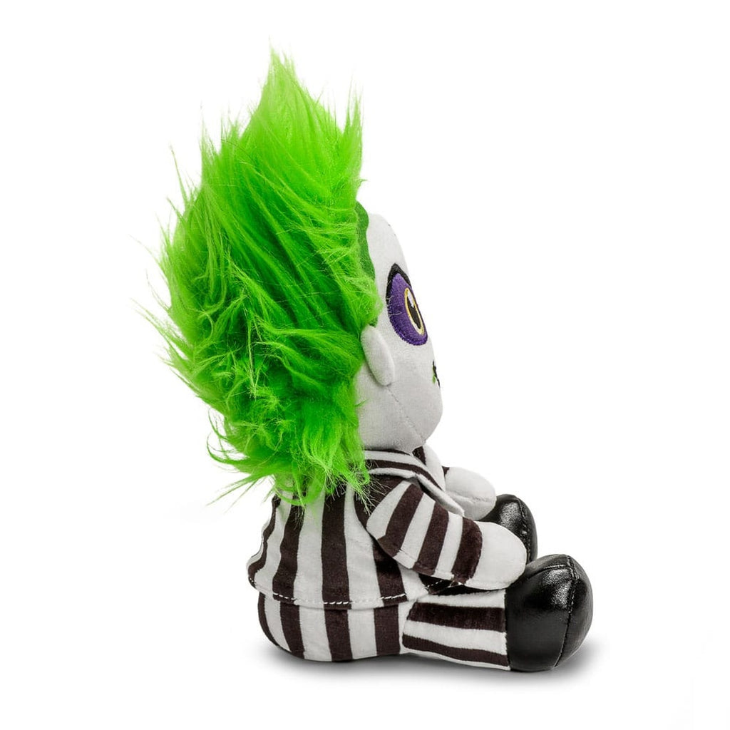 Produktbild Beetlejuice Phunny Plüschfigur Beetlejuice Sitting with Striped Outfit 18 cm