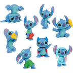 Produktbild Lilo & Stitch Minifiguren 8er-Pack Stitch Collectible Figure Set 7 cm