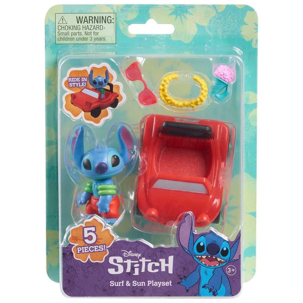 Produktbild Lilo & Stitch Minifiguren Playset Surf & Sun Stitch 7 cm
